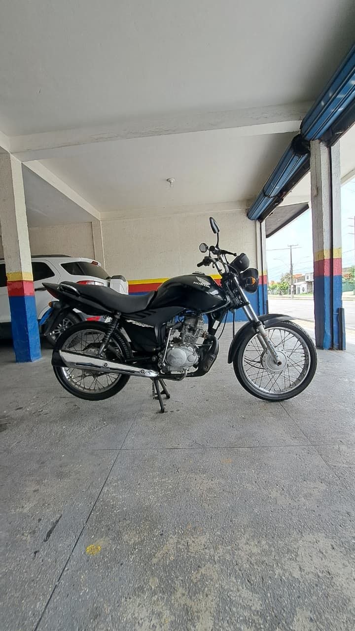 HONDA CG 125 FAN KS 2010 LATERAL DIREITA